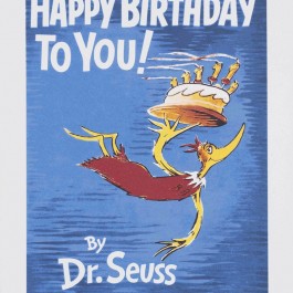 Happy Birthday to You! (Book Cover) – Single (Edition of 2500)